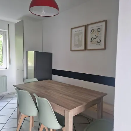 Duplex With Patio Near Exhibition/messe דירה *